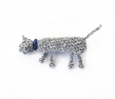 Graue Katze